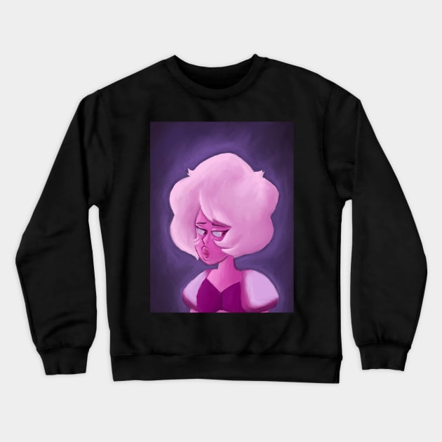 Pink Diamond Crewneck Sweatshirt by Rabbott